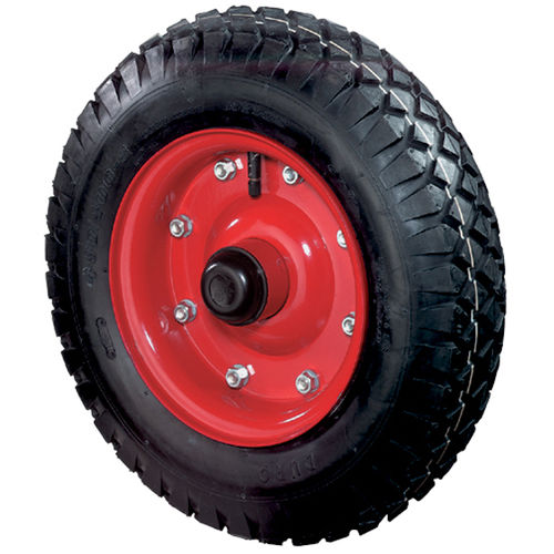 充气轮轮子 - C96/C97 series - BS Rollen GmbH - 钢 / 工业 / 带槽