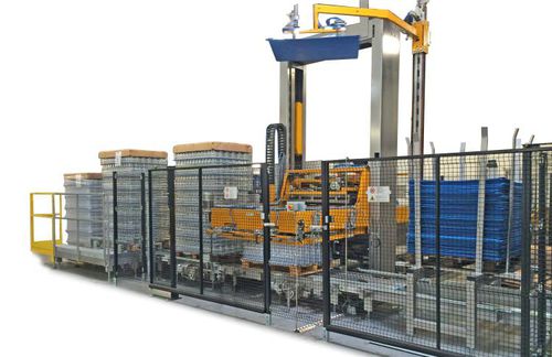 层叠卸垛机 - DUETTI PACKAGING SRL - 笛卡尔坐标 / 货盘 / 半自动
