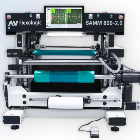 自动安装机 - SAMM 2.0 800 - AV FLEXOLOGIC - 柔性版制版