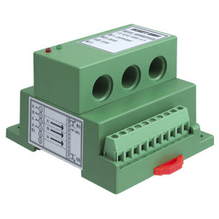 交流电压换能器 - CE- AJ41-3**DS5-0.5 series - SHENZHEN SENSOR ELECTRONIC TECHNOLOGY Co., LTD. - 三相 / DIN导轨 / 多参数