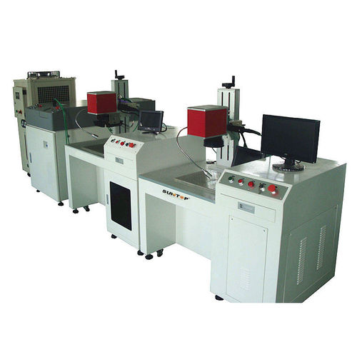 光纤激光焊接机 - ST-P300-S - Suzhou Suntop Laser Technology CO.,LTD - 自动 / 铜用 / 用于电子元件