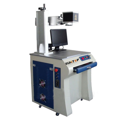光纤激光打标机 - QY-FL20 - Suzhou Suntop Laser Technology CO.,LTD - 金属 / 落地式 / 紧凑型