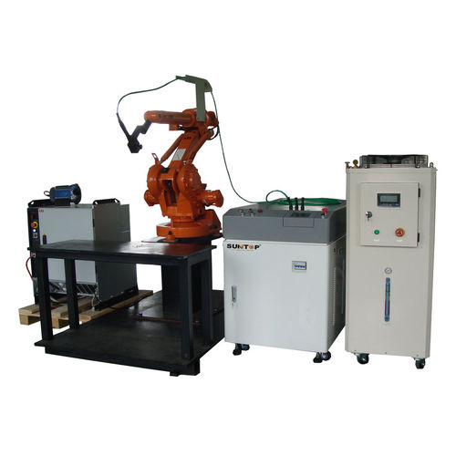 激光焊接机 - ST-P400-R - Suzhou Suntop Laser Technology CO.,LTD - 机械手 / 三相 / 水冷