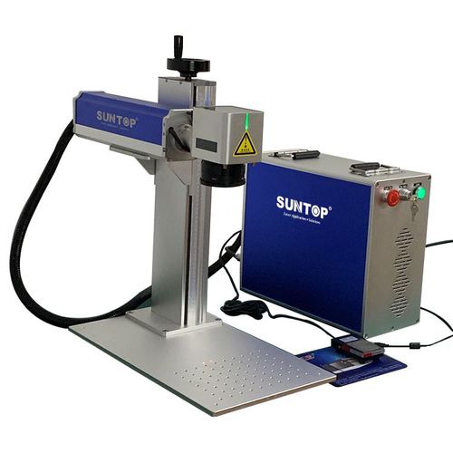 光纤激光打标机 - ST-FL20-P - Suzhou Suntop Laser Technology CO.,LTD - 金属 / 塑料 / 落地式