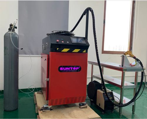 光纤激光焊接机 - ST-FW series - Suzhou Suntop Laser Technology CO.,LTD - 手动 / 用于汽缸 / 用于金属