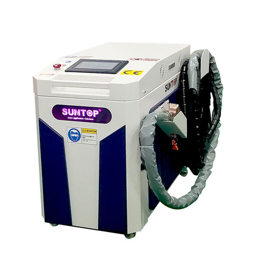 光纤激光清洗机 - ST-FC (small cabinet) - Suzhou Suntop Laser Technology CO.,LTD - 手动 / 用于航空工业 / 工业