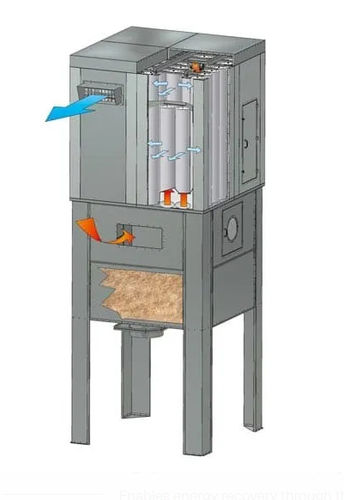 重力式过滤装置 - Mec SILO series - CORAL - 空气 / 粉尘 / 模块化