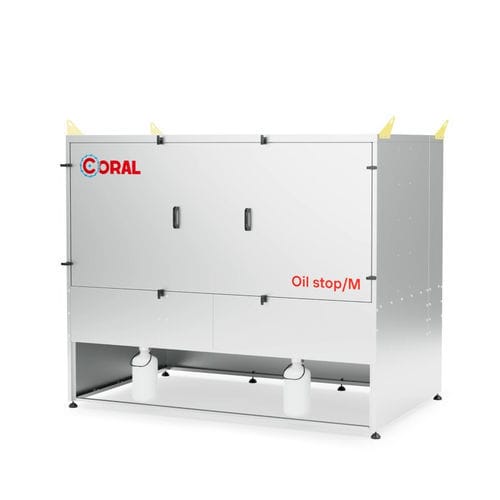 HEPA过滤器集尘器 - Oil STOP/M series - CORAL - 机械排淤 / 模块化 / 高效率