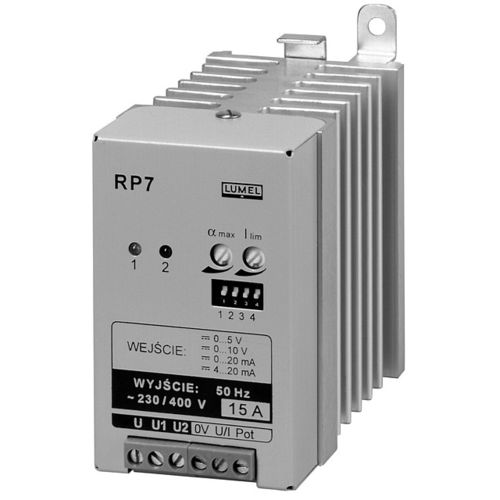 单相功率控制器 - RP7 - LUMEL - DIN导轨