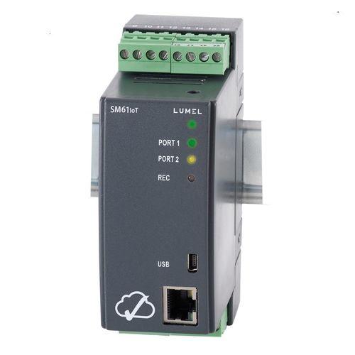 温度数据记录器 - SM61IoT - LUMEL - 电流 / 功率 / MODBUS