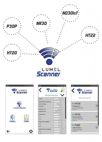 数据输入器移动应用 - Lumel  - LUMEL - 扫描仪 / 网络 / Android 安卓