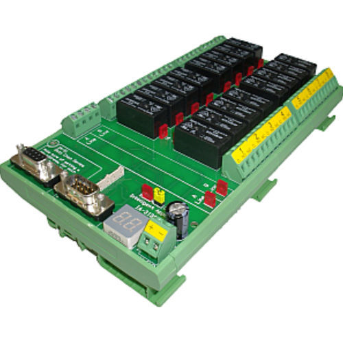 顺序继电器模块 - IA-3138-2 - Intelligent-Appliance - 数字 / DIN导轨 / RS-232