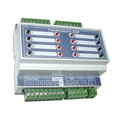 数字I/O模块 - IA-3088-2 - Intelligent-Appliance - RS-485 / RS-232 / 8路数字输入