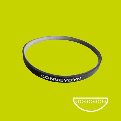 圆形输送带 - Conveydyn® - Hutchinson Precision Sealing Systems - 曲线 / 塑料 / 工业