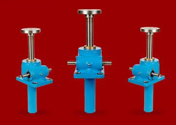 梯形丝杠螺旋千斤顶 - MWJ series - Gears and Gear Drives (India) Pvt. Ltd - 传动螺杆 / 铝制 / 钢合金