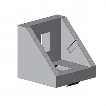 型材组装紧固支架 - 4010 A 2727 EL 03	 - TecEnMa GmbH - 铝框架 / 压铸