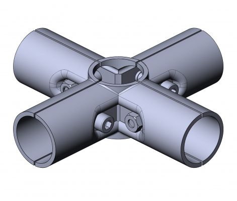 十字型管件 - 5017 S 001 SW 01 - TecEnMa GmbH - 钢