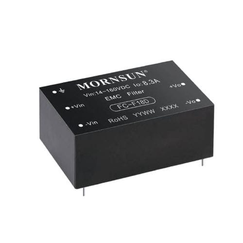 带通滤波器 - FC-F18D - MORNSUN Guangzhou Science & Technology Co.,Ltd. - 主动式 / 输入 / EMC