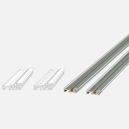 安装方式型材 - Gie-Tec GmbH - 金属 / 用于19''机箱 / 挤压