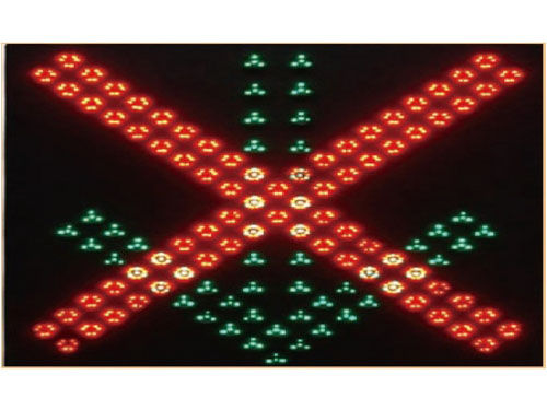 车道指示显示屏 - traffic Control Sign/IP65(Typ.) IP67(Max.)  - Yaham Optoelectronics Co., Ltd - LED式 / 电子