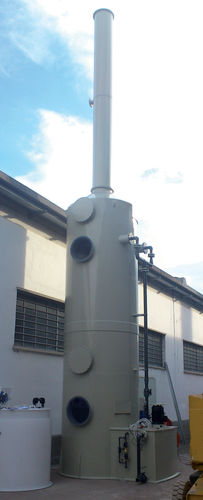 湿法气体洗涤器 - SC - HASCON FILTRATION SRL - 化学