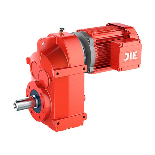平行轴齿轮马达 - JRTF series - JIE Drive Technology Co. Ltd - 交流 / 螺旋齿轮 / 实心轴