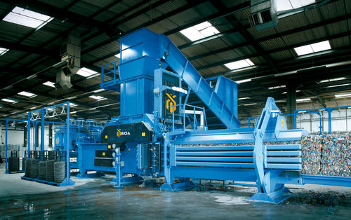 废料打包压缩机 - D225 series - BOA RECYCLING EQUIPMENT BV - 用于纺织品 / 用于木材 / 卧式