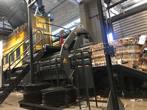 纸张打包压缩机 - M series - BOA RECYCLING EQUIPMENT BV - 用于塑料 / 瓶子 / 卧式