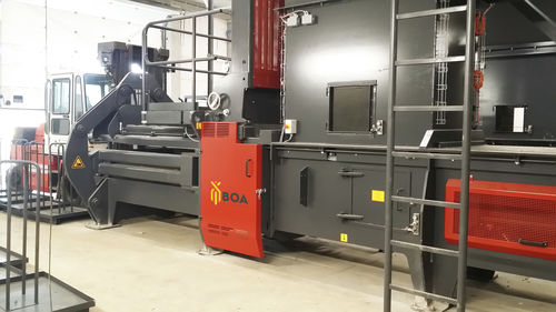 纸张打包压缩机 - S series - BOA RECYCLING EQUIPMENT BV - 用于塑料 / 瓶子 / 卧式