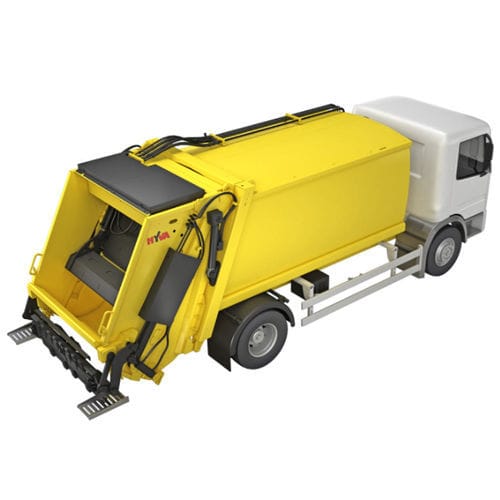 从后部装载生活垃圾收集车 - RC 0606 - HYVA FRANCE SAS 