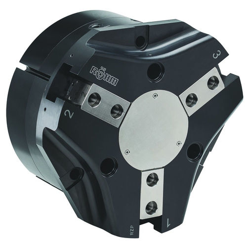 气动夹持器 - RZP-240 - RÖHM GmbH/罗姆 - 角度 / 3爪 / 搬运