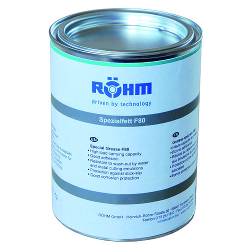 润滑脂 - F80 - RÖHM GmbH/罗姆 - 用于卡盘 / 工业