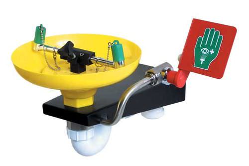 壁挂洗眼器 - STD-75G - Hughes Safety Showers - 塑料 / 用于危险环境 / 室内