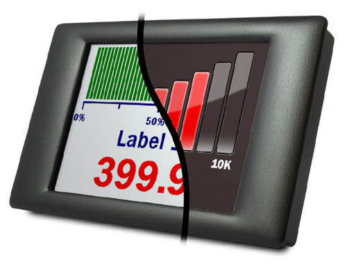 液晶屏幕 - 3.5" | SGD 35-M - Lascar Electronics - 3.5" / 240 x 160 / 面板式