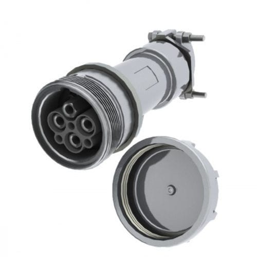 供电连接器 - PC6 S6 - Cavotec - 母端 / 公端 / 插入式