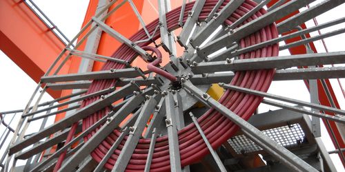 电缆卷筒 - Cavotec - 电动 / 用于建筑工地 / 用于矿场