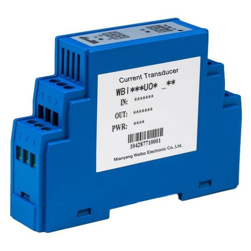 信号变换器 - WBT1C1CU05 - Mianyang Weibo Electronic Co., Ltd - 测量 / DIN导轨 / 绝缘