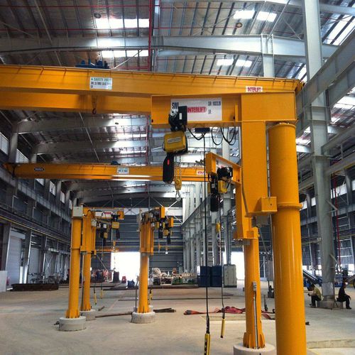 立柱式旋臂起重机 - Henan Weihua Heavy Machinery Co., Ltd - 提升 / 移动式