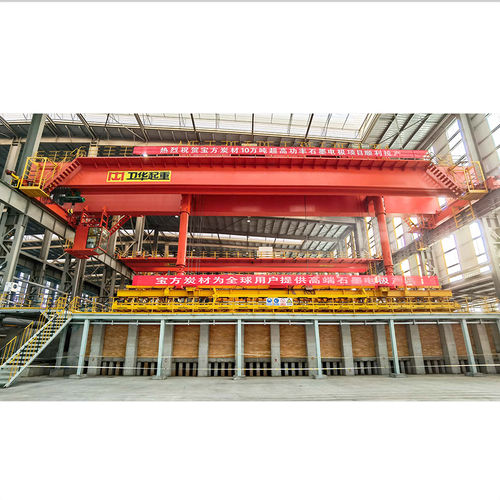 双梁桥式起重机 - Henan Weihua Heavy Machinery Co., Ltd - 用于吊运熔融金属 / 轻载