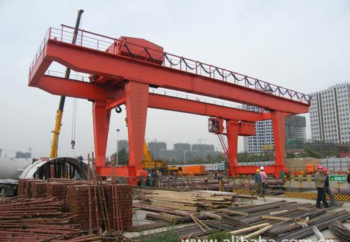 轨道龙门吊 - gantry crane for subway  - Henan Weihua Heavy Machinery Co., Ltd - 地铁用