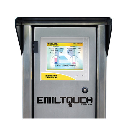 碳氢燃料监控系统 - Emiltouch® - Emiliana Serbatoi - 罐用 / 自动 / GPRS