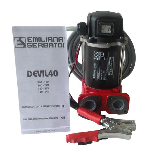 叶片泵 - DEVIL 40 - Emiliana Serbatoi - 燃料 / 直流 / 自吸式