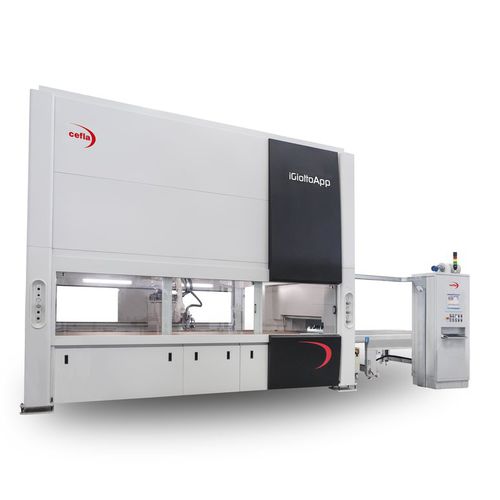 固定喷涂机 - iGiottoApp - Cefla Finishing - 油漆