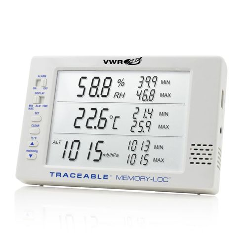 温度和湿度数据采集器 - VWR - 气压 / USB / LCD显示