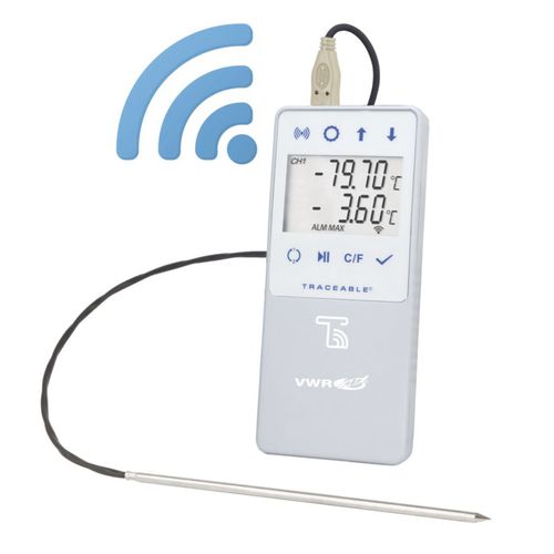 温度数据采集器 - VWR - WiFi / LCD显示 / 用于监测