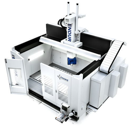 紧凑型数控铣床 - ENDURA® 700LINEAR series - FOOKE GmbH - 5轴 / 通用 / 用于钢材