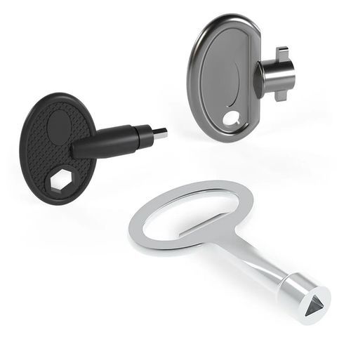 钥匙闩锁 - SR5501 - Essentra Components - 锌制 / 锌合金 / 镀铬
