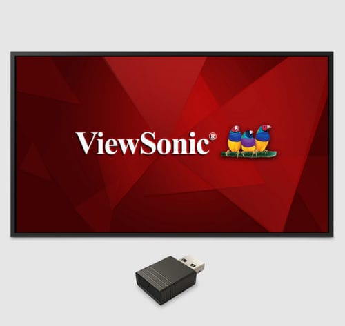 液晶显示屏 - CDE5520-W1 - ViewSonic - 3840 x 2160 / 全高清 / 55"