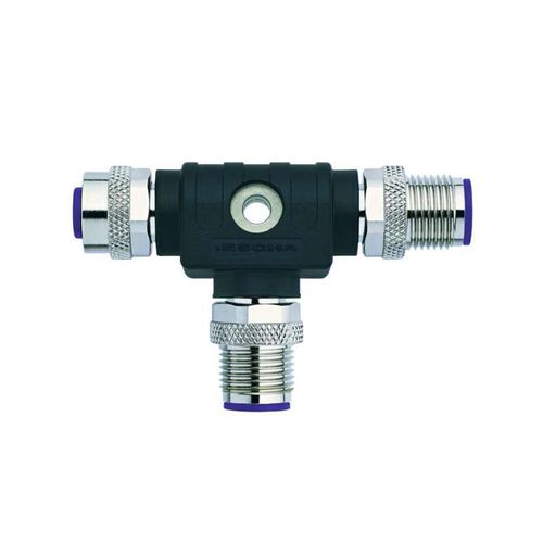 T形连接器 - PB-T-WAKSW5-WASSW5-WASSW5  - ESCHA Bauelemente - 数据 / DIN / 带螺旋联轴节