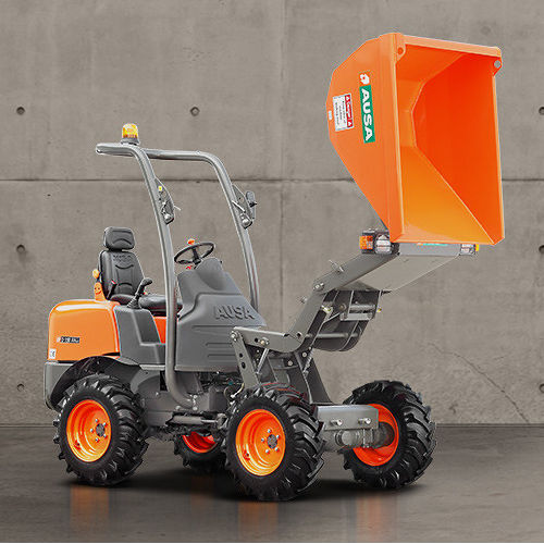 轮胎式自卸车 - D150AHA - AUSA - 柴油 / 前部卸载 / 铰接机架式